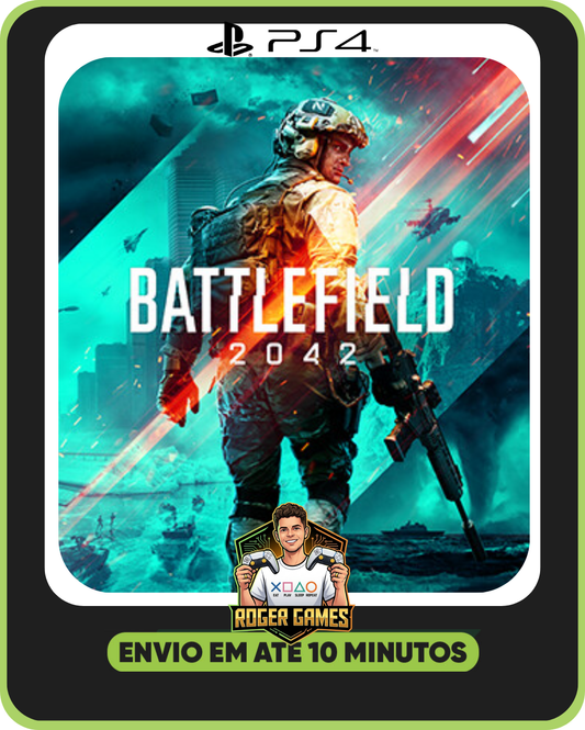 BATTLEFIELD 2042 - PS4 - MÍDIA DIGITAL