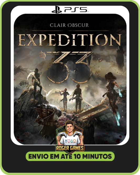 CLAIR OBSCUR EXPEDITION 33 - PS5 -MÍDIA DIGITAL