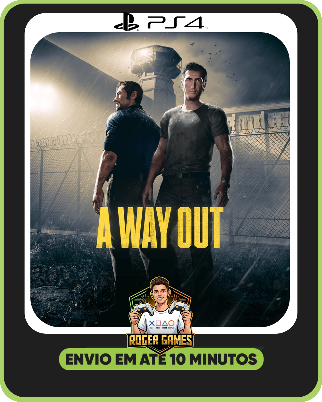 A WAY OUT- PS4 - MIDIA DIGITAL Selecione a opção de Versão Digital: